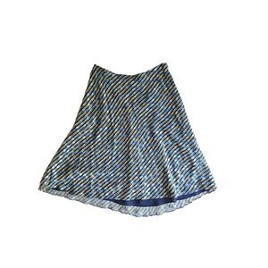 y2k patterned slip midi skirt